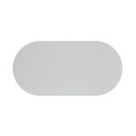 Jemini D-End Meeting Table 1800x1000x730mm White KF822677