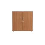 Jemini Cupboard 800x450x800mm White/Beech KF822684