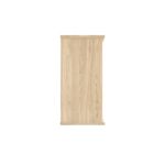 Astin Bookcase 1 Shelf 800x400x816mm Canadian Oak KF823742
