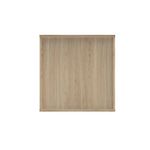 Astin Bookcase 1 Shelf 800x400x816mm Canadian Oak KF823742