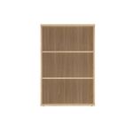 Astin Bookcase 2 Shelves 800x400x1204mm Canadian Oak KF823759