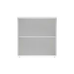 Astin Bookcase 1 Shelf 800x400x816mm Arctic White KF823797