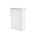 Astin Bookcase 2 Shelves 800x400x1204mm Arctic White KF823803
