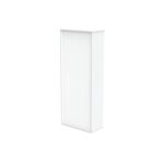 Astin Bookcase 4 Shelves 800x400x1980mm Arctic White KF823827