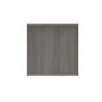 Astin Bookcase 1 Shelf 800x400x816mm Alaskan Grey Oak KF823841