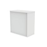 Astin 2 Door Cupboard Lockable 800x400x816mm Arctic White KF823995