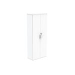 Astin 2 Door Cupboard Lockable 800x400x1980mm Arctic White KF824022