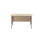 5 Star Modara Rectangular Desk 1200x750x730mm Oak KF838368