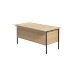 5 Star Modara Rectangular Desk 1500x750x730mm Oak KF838370