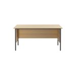 5 Star Modara Rectangular Desk 1500x750x730mm Oak KF838370