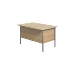 5 Star Modara Desk 2 Drw Fixed Pedestal 1200x730mm Oak KF838372