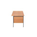 5 Star Modara Desk 2 Drw Fixed Pedestal 1500x730mm Beech KF838375
