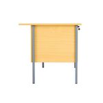 5 Star Modara Desk 3 Drw Fixed Pedestal 1500x730mm Oak KF838378