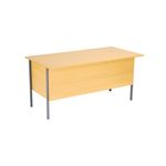 5 Star Modara Desk 3 Drw Fixed Pedestal 1500x730mm Oak KF838378