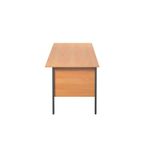 5 Star Modara Desk 2/3 Drw Fixed Pedestal 1800x730mm Beech KF838755