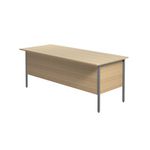 5 Star Modara Rectangular Desk 1800x750x730mm Oak KF838789