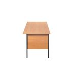 5 Star Modara Desk 3 Drw Fixed Pedestal 1800x730mm Beech KF838805