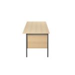 5 Star Modara Desk 3 Drw Fixed Pedestal 1800x730mm Oak KF838811