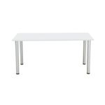 Jemini Rectangular Meeting Table 1800x800x730mm White KF840187