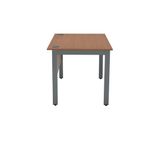 Serrion Rectangular Goal Post Desk 1000x800x730mm Ellmau Beech KF882386
