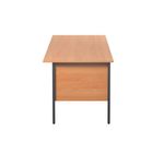 5 Star Modara Rectangular Desk 1500x750x730mm Beech KF882393
