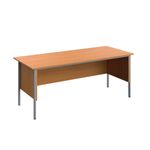 5 Star Modara Rectangular Desk 1800x750x730mm Beech KF882399