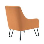 Jemini Reception Armchair Hairpin Leg Mustard KF90467
