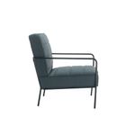 Jemini Wire Frame Reception Armchair 620x880x830mm Grey KF90472