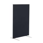 Jemini Floor Standing Screen 1400x25x1800mm Black KF90499