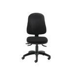 Jemini Teme Deluxe High Back Operator Chair 640x640x985-1175mm Black KF90541