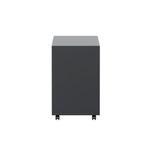 Jemini Contract 3 Drawer Mobile Desk Pedestal 380x470x615 Black KF90689