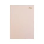 Desk Diary Day Per Page Appointment A4 Soft Beige 2027 FS669226