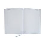 Desk Diary Day Per Page Appointment A4 Silver Grey 2027 FS669203