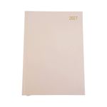 Desk Diary Day Per Page A4 Soft Beige 2027 FS669214