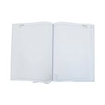Desk Diary Day Per Page A4 Silver Grey 2027 FS669202