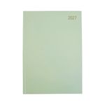 Desk Diary Day Per Page A4 Sage Green 2027 FS669373