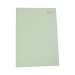 Desk Diary Week To View A4 Sage Green 2027 FS669471