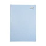 Desk Diary Week To View A4 Soft Blue 2027 FS669371