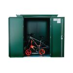 Safestor Harrogate Metal Garden Potting Shed Fir Green SFSC017-318