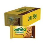 Belvita Soft Bakes Choc Chips 50g (Pack of 20) 4315068