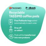 Tassimo LOr Espresso Latte Caramel Coffee 8x5 Pack of 40 FOTAS047