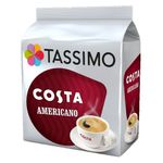 Tassimo Costa Americano Coffee 16 Pods x5 Pack of 80 4031506
