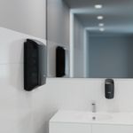 Katrin Folded Hand Towel M Dispenser Black 77434