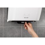 Katrin Plastic Dispenser for System Paper Towel Roll White 82094