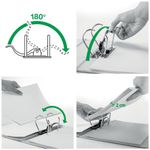 Leitz 180 Lever Arch File Poly 80mm A4 Red (Pack of 10) 10101025