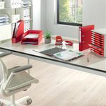 Leitz 180 Lever Arch File Poly 50mm A4 Red (Pack of 10) 10151025