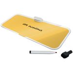 Leitz Cosy Glass Drywipe Desktop Whiteboard Pad Warm Yellow 52690019