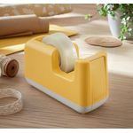 Leitz Cosy Tape Dispenser with Tape Heavy Base Warm Yellow 53670019