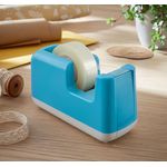 Leitz Cosy Tape Dispenser with Tape Heavy Base Calm Blue 53670061