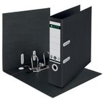 Leitz LAF180 Recycled 80mm A4 Black Pack of 10 10180095
